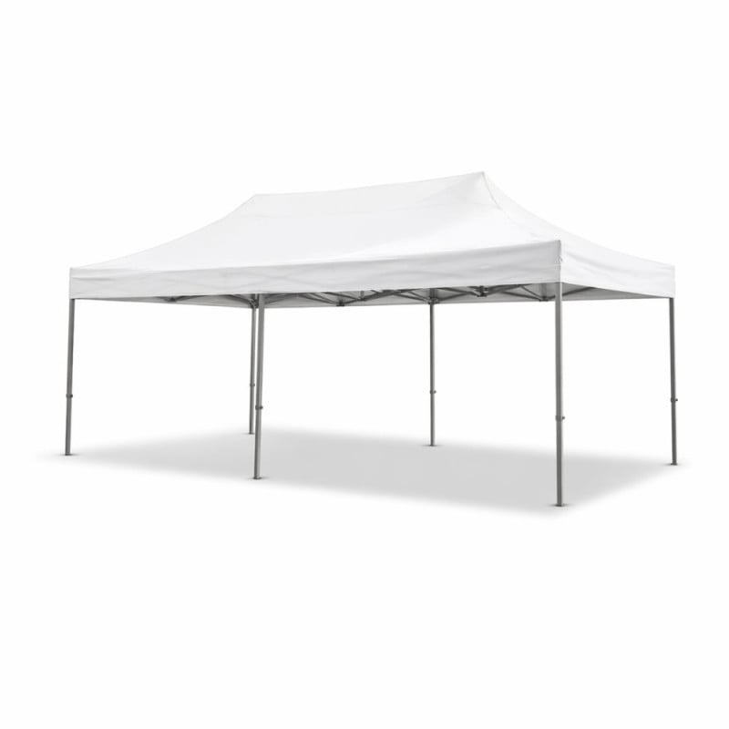 Tonnelle pliante pro 3 x 6 m pour jardin, réception, marché