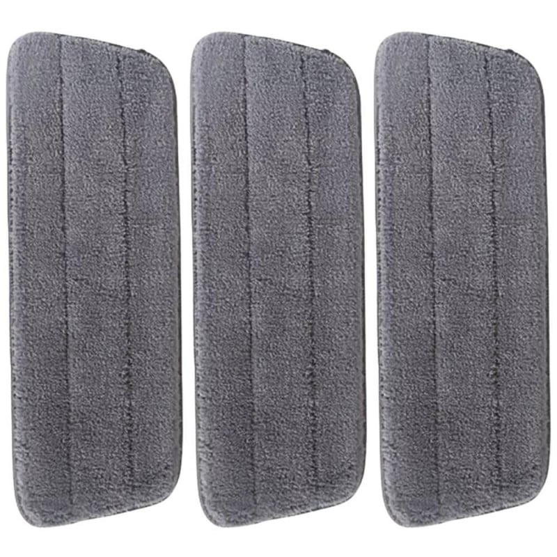 Mop de rechange balai serpillière 39x12 cm lot de 3