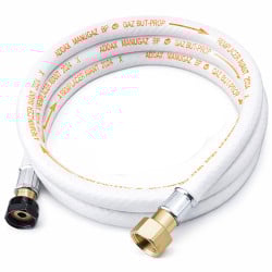 Kit détendeur propane 37 mbar avec flexible gaz 1,5 m