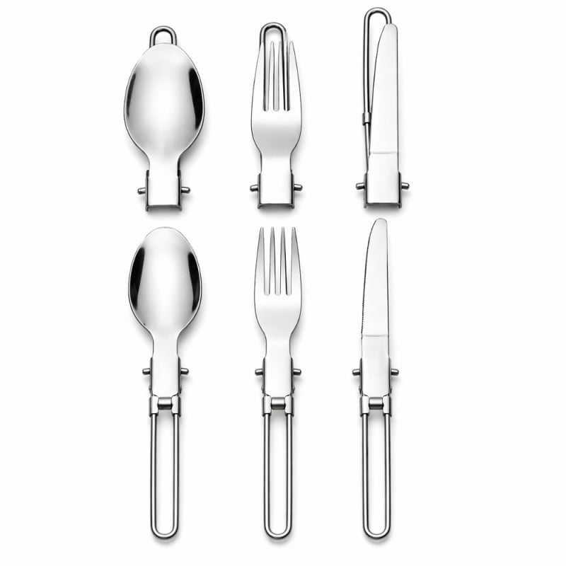 Kit popote de camping 12 pièces avec réchaud Trailgaz Pan