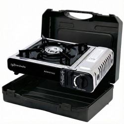 Réchaud à gaz de camping 1 feu avec valisette NOMADGAZ