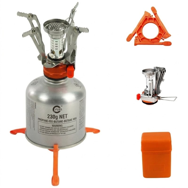 Réchaud de randonnée pliable TRAILGAZ PLUS