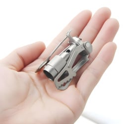 Réchaud de randonnée pliable TRAILGAZ TITANIUM PLUS
