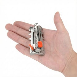 Support cartouche de gaz pliable inox TRAILGAZ STAND INOX