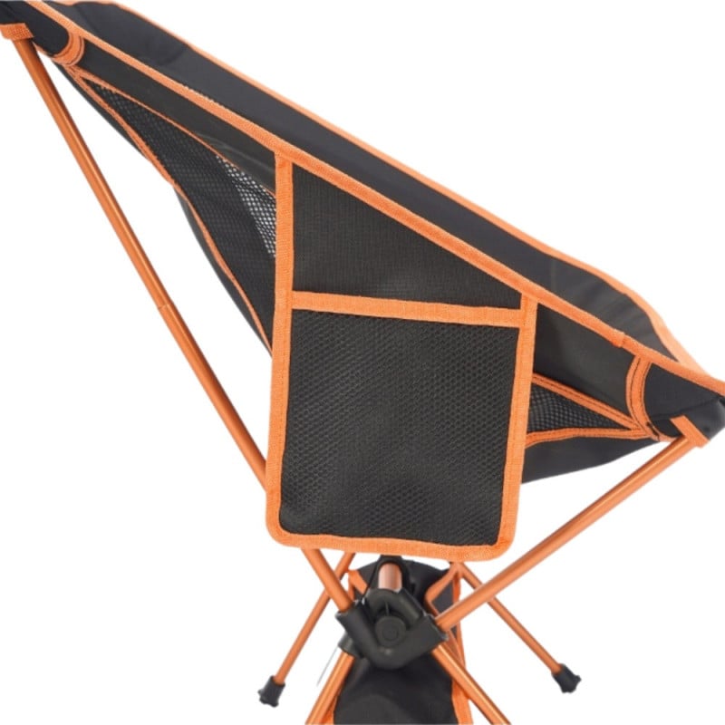 Chaise de camping pliante aluminium Alterra