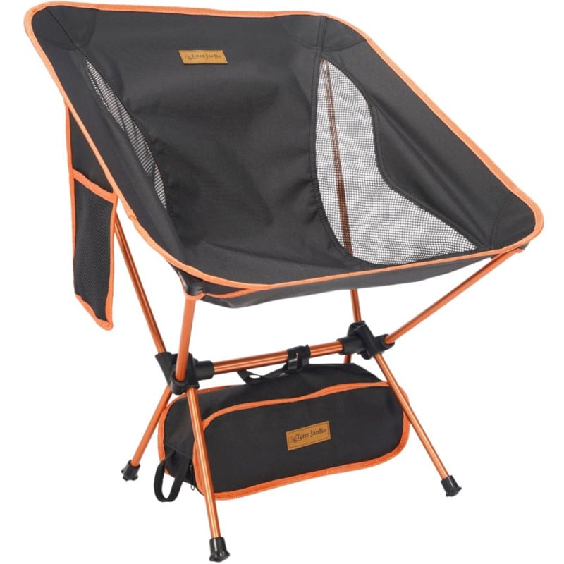 Chaise de camping pliante aluminium Alterra