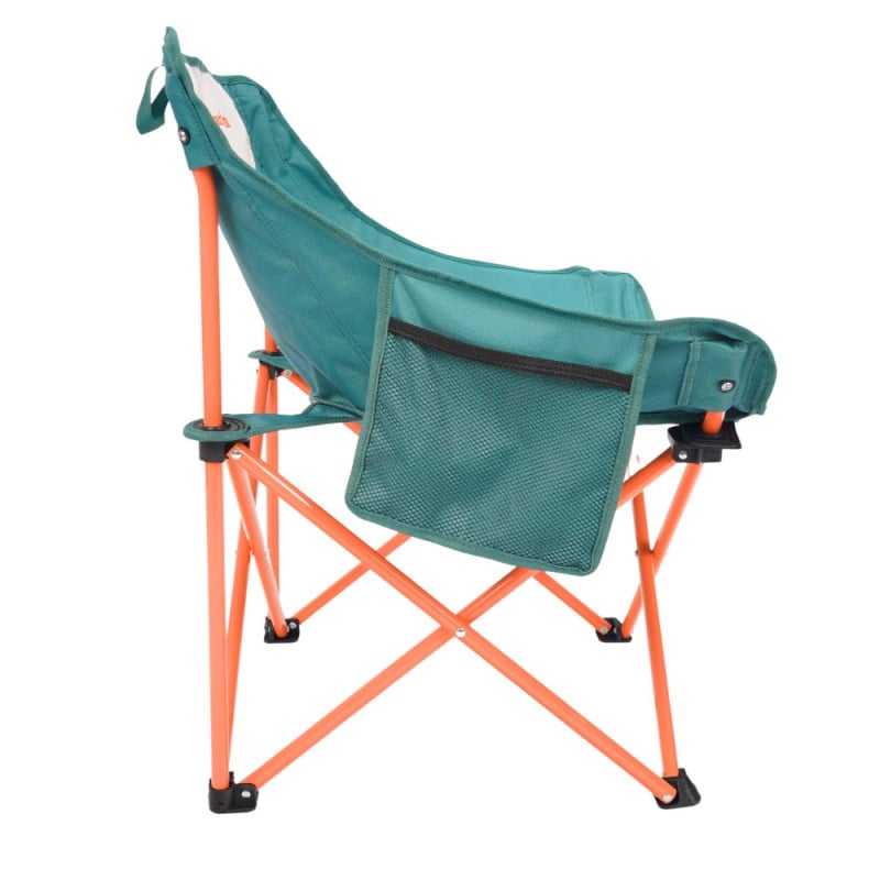 Chaise de camping pliante oxford 600D verte Camphoria