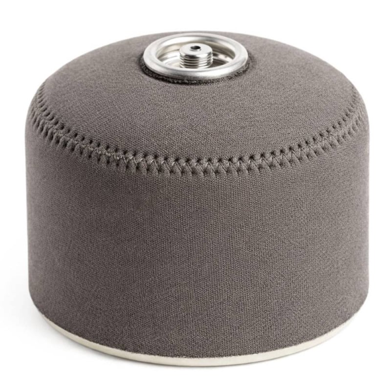 Housse de protection cartouche de gaz néoprène graphite