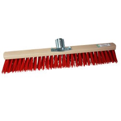 Balai cantonnier 60 cm fibres PVC rigides atelier garage