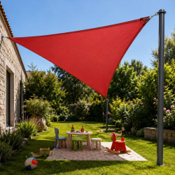Voile d'ombrage triangulaire | Achat pas cher