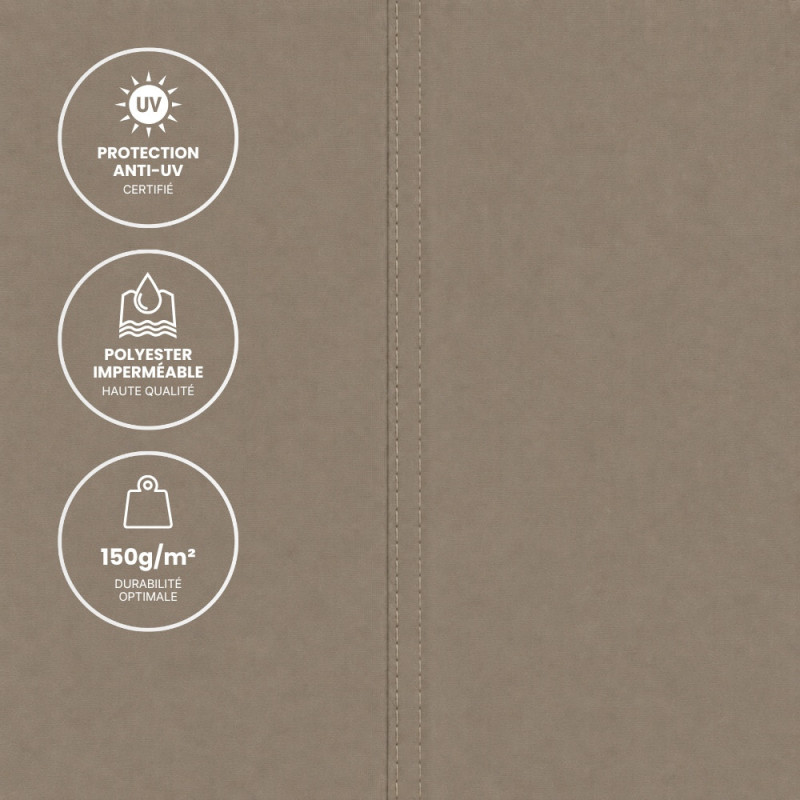 Voile d'ombrage triangulaire | Achat pas cher