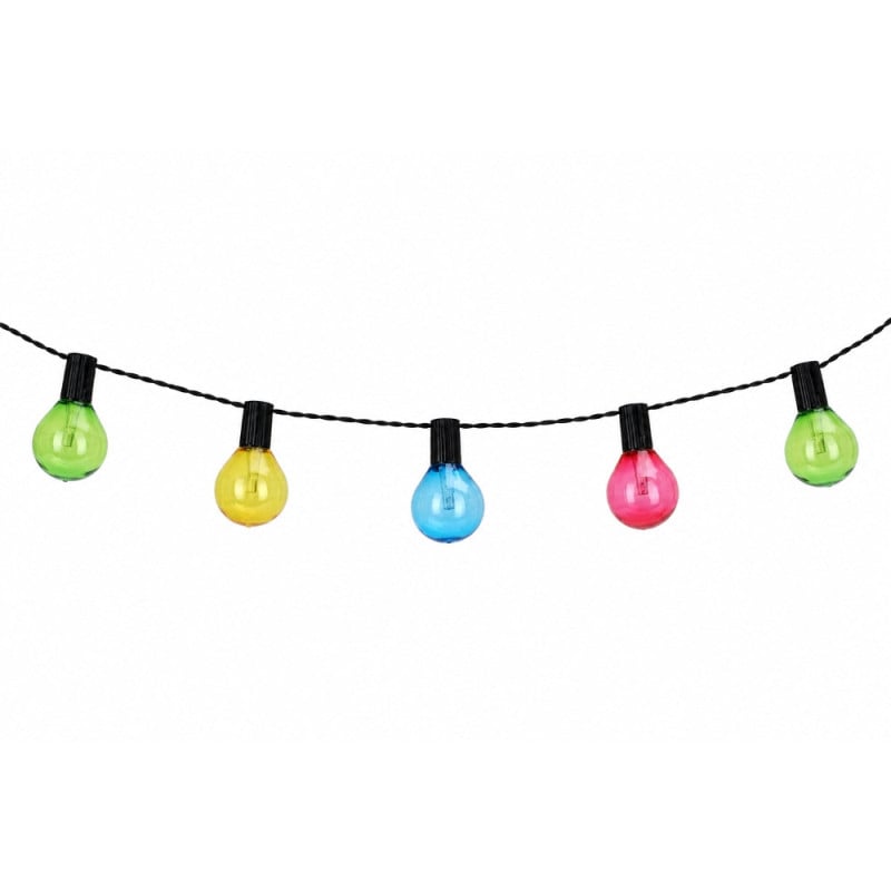 Guirlande Solaire 20 LED multicolore 5,7M