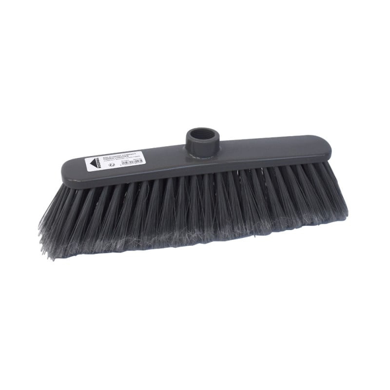 Balai brosse anti-chocs anthracite 30 cm poils PET doux