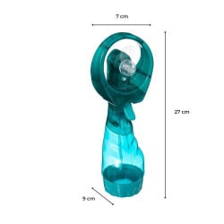 Ventilateur brumisateur portatif avec réservoir rechargeable