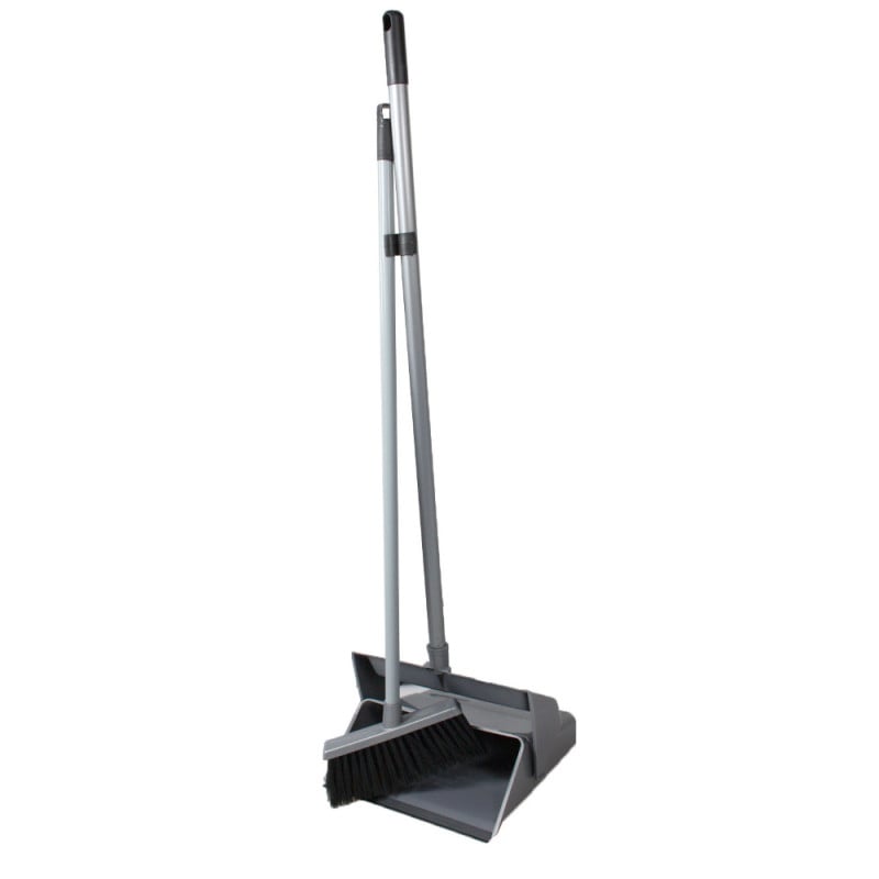 Pelle et balayette grand modèle avec réservoir et manche 104 cm