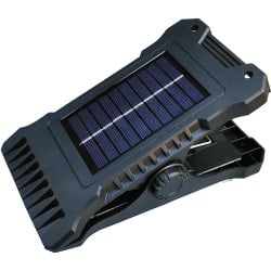 Lampe solaire pince avec détecteur de mouvement 350 lm