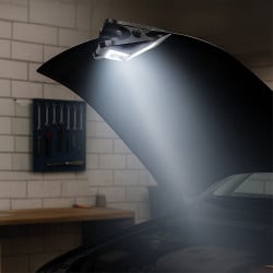 Lampe solaire pince avec détecteur de mouvement 350 lm