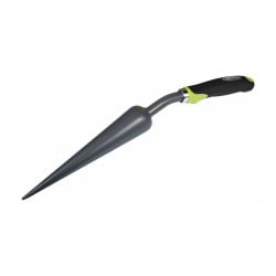 Plantoir à fleurs acier antirouille manche soft touch bimatière 38 cm