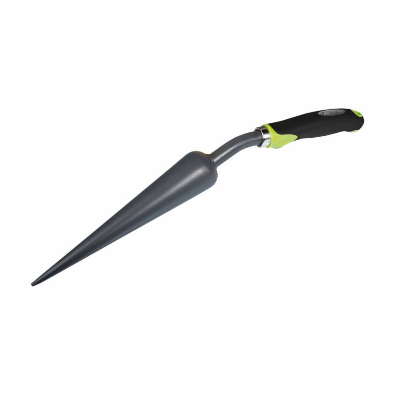 Plantoir à fleurs acier antirouille manche soft touch bimatière 38 cm