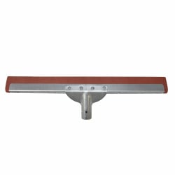 Raclette lave sol 45 cm avec monture métal et mousse caoutchouc rouge