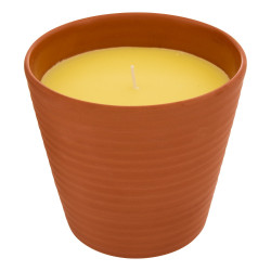Bougie parfumée citronnelle 200 g anti-moustiques