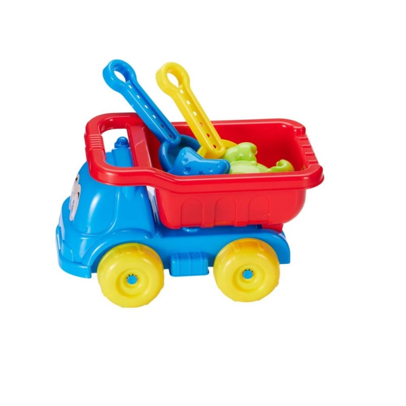 Camion de plage avec accessoires
