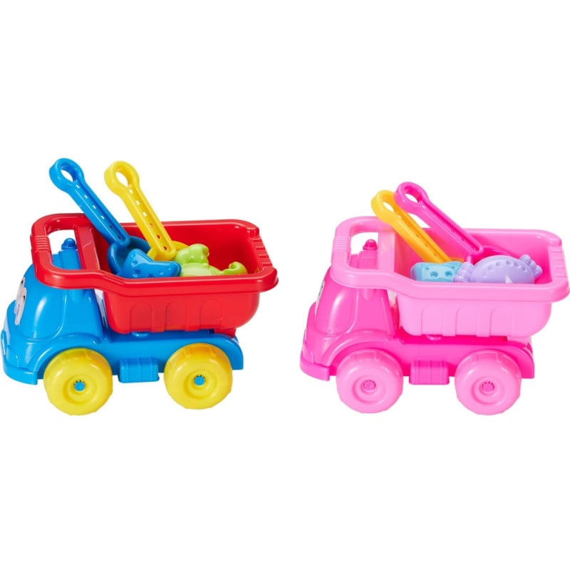 Camion de plage avec accessoires