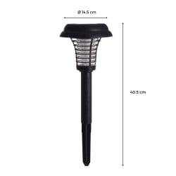 Lanterne solaire anti-moustiques à planter