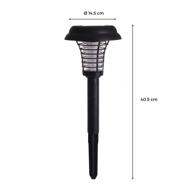 Lanterne solaire anti-moustiques à planter