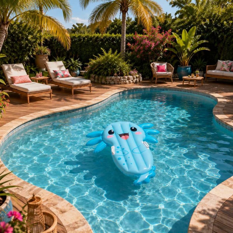 Matelas gonflable pour piscine