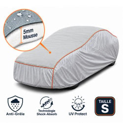 Bâche protection voiture anti-grêle | Shopix