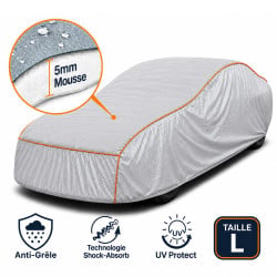 Bâche protection voiture anti-grêle | Shopix