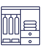 Mobilier rangement maison