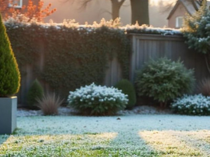 Quels travaux faire à l’extérieur avant les premières gelées ?