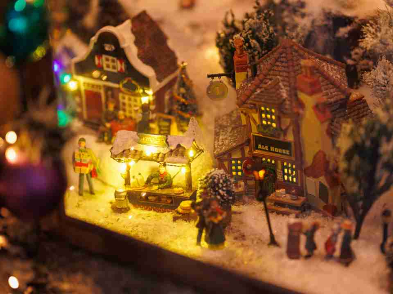 Village de Noël pas cher : comment obtenir un rendu bluffant sans trop dépenser